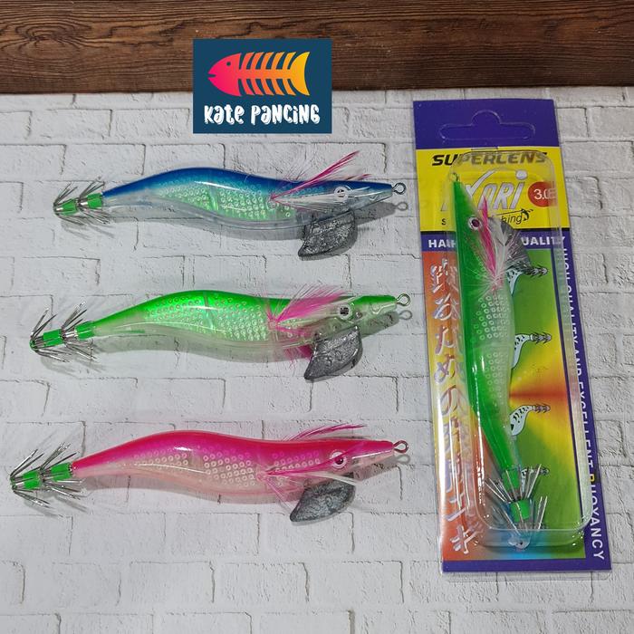 Gambar Umpan Pancing Exori Squid Jig Superlens Neo 3.0 dari Arloji.Kate Kota Medan Tokopedia