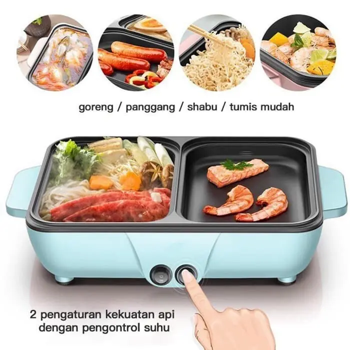 BBQ GRILL EJ / ELECTRIK GRILL PAN 2 IN 1 3