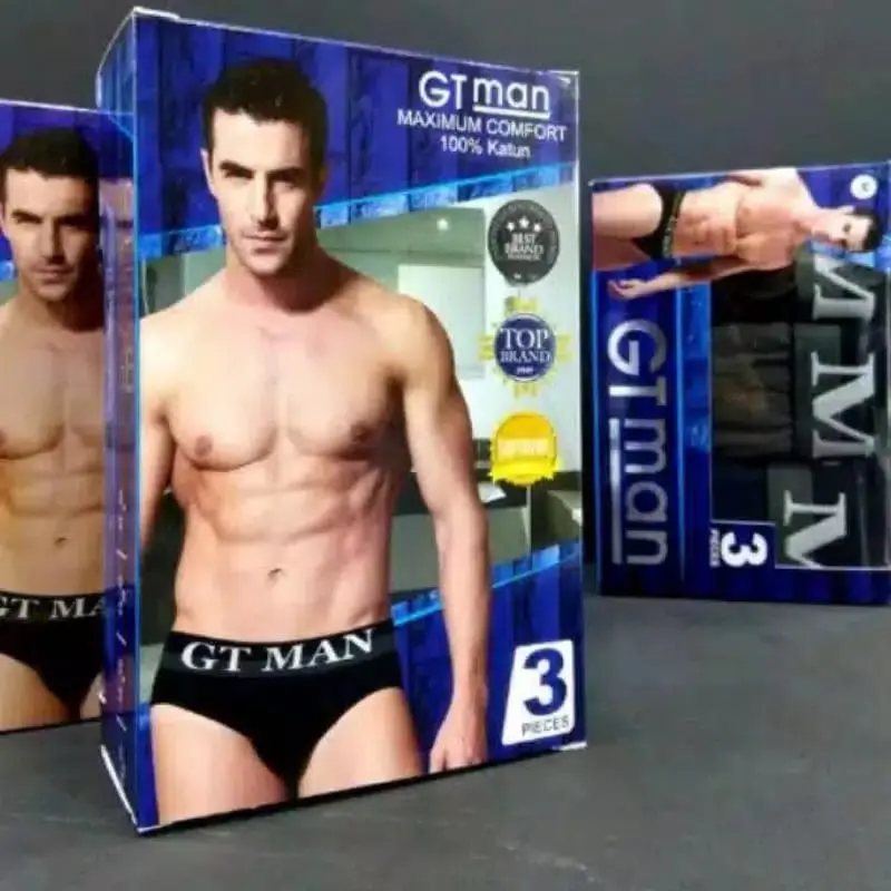GTMAN Cd Pria KATUN GTK 09 SeKotak Isinya 3 pcs Nyaman Dewasa Cowok Karet Lembut