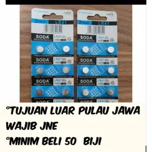 Baterai kancing AG3 / LR41 Baterai Mainan,Kalkulator,Jam Tangan
