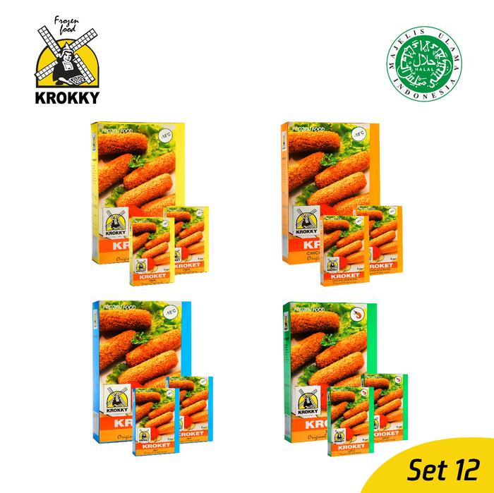 Gambar Krokky Kroket set 12 dari Krokky Shop Kota Administrasi Jakarta Barat Tokopedia