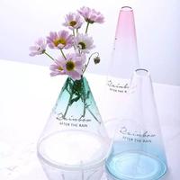 Gambar Nordic Style Gradient Slim Vase | Vas Bunga Kaca - Unik - Model Eropa - S dari Dt.Shop Medan Kota Medan 2 Tokopedia