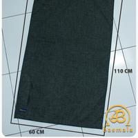 Gambar Sajadah Traveling Dompet Simpel Ringan Anti Slip - HitamBulan, 60 x 110 dari Basmala Store Kota Tangerang Selatan 3 Tokopedia