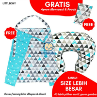 Gambar Paket Kado 3pc Bantal Menyusui - Gendongan - Apron - Segitiga - AM 09 dari Aurel Babyshop Kota Tangerang Selatan 4 Tokopedia