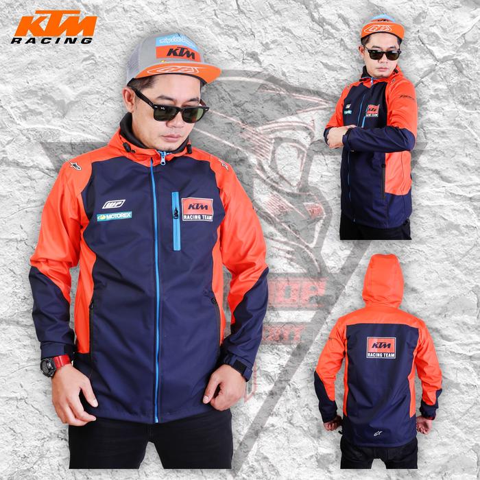 Gambar Jaket KTM Racing Team MX Anti air dari Marema_Clothing Kab. Bandung Tokopedia