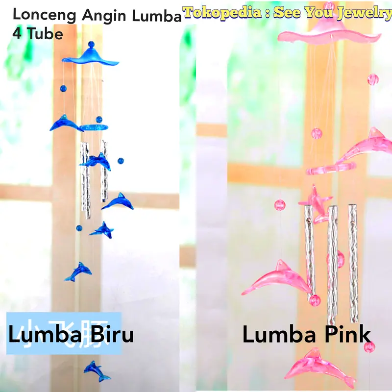 Lonceng Angin / Wind bell / Fungling / Kerincingan Wind chime Dolphin 1