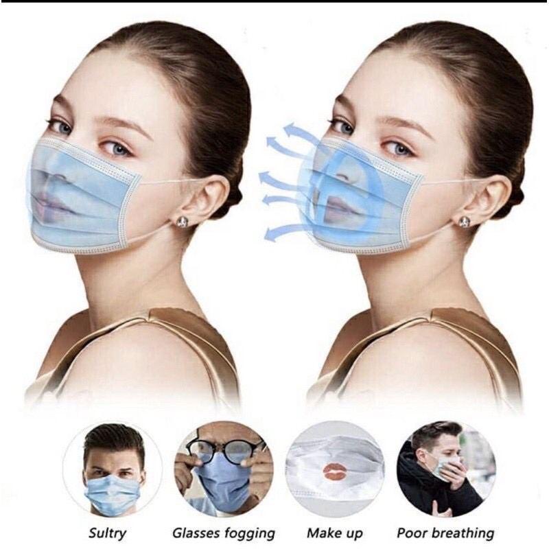 MASK BRAKET PENYANGGA MASKER 3D SILIKON IMPORT