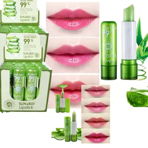 Lipbalm cowok / cewek 99% Aloe Vera Pelembab bibir Lidah buaya Lipbalm cowok / cewek 99% Aloe Vera Pelembab bibir Lidah buaya