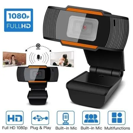 Kamera Web Webcam 1080P FHD / MIC Komputer Laptop PC Camera - WEBCAM