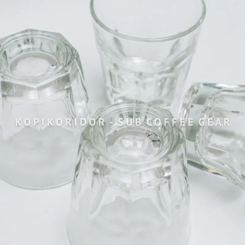 GELAS KOPI TEBAL TAHAN PANAS 237ML GELAS CAPPUCCINO COFFEE LATTE AFFOGATO GELAS VIETNAM DRIP GELAS CAFE GELAS BAR GELAS KOPI V60 MANUAL BREW GELAS ICE BLENDED COFFEE GLASS TEA GLASS MATCHA LATTE COFFEE SERVER ESPRESSO  CUP ESPRESSO GLASS ESPRESSO SHOT 3