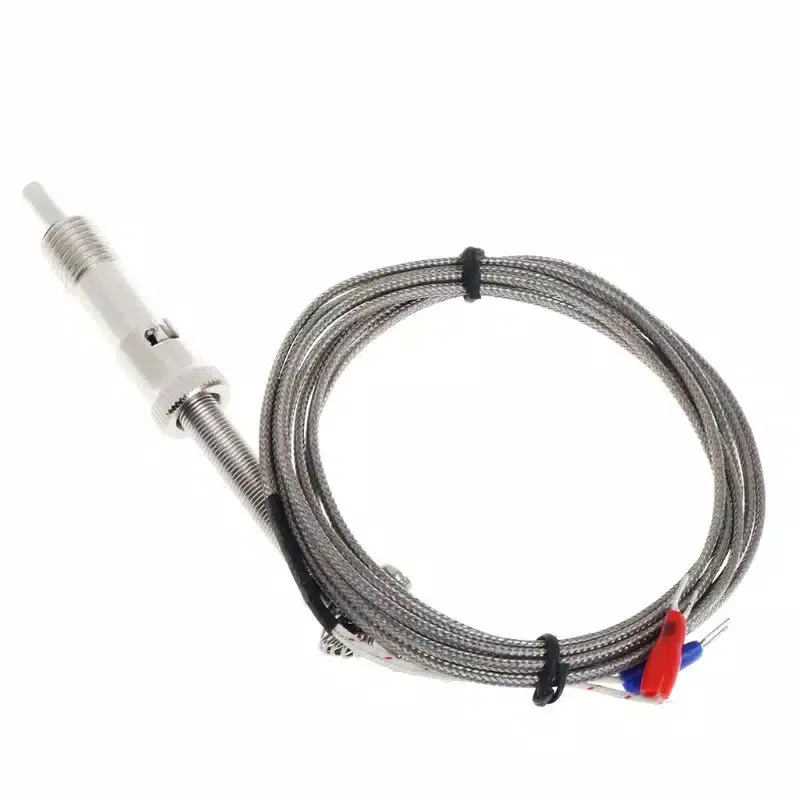 Stainless Steel Temperature Sensor K Type Thermocouple Bayonet Compres 4