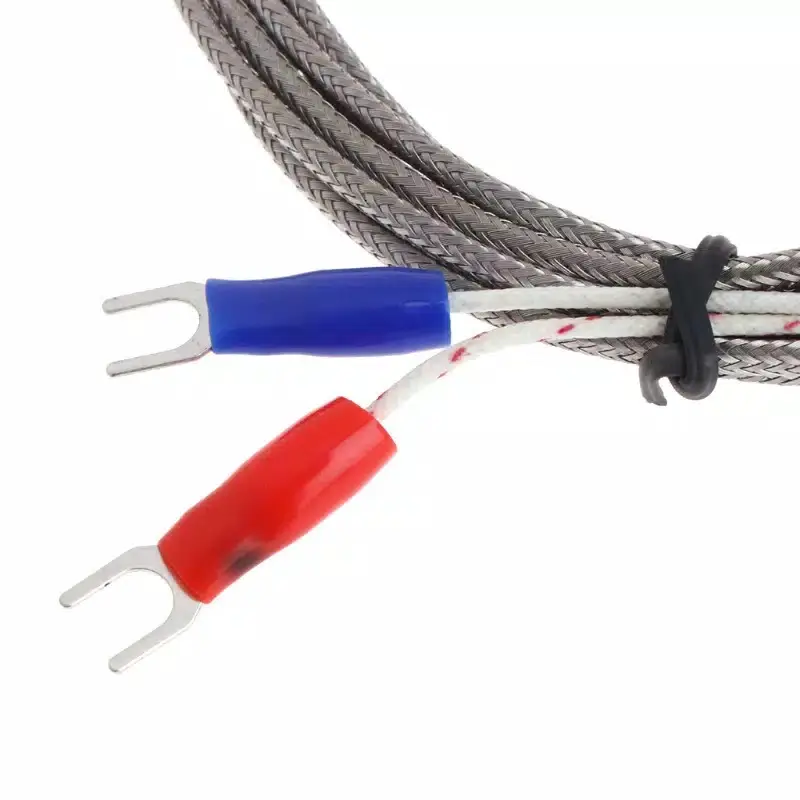 Stainless Steel Temperature Sensor K Type Thermocouple Bayonet Compres 2
