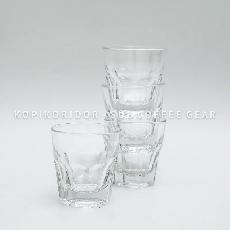 GELAS KOPI TEBAL TAHAN PANAS 237ML GELAS CAPPUCCINO COFFEE LATTE AFFOGATO GELAS VIETNAM DRIP GELAS CAFE GELAS BAR GELAS KOPI V60 MANUAL BREW GELAS ICE BLENDED COFFEE GLASS TEA GLASS MATCHA LATTE COFFEE SERVER ESPRESSO  CUP ESPRESSO GLASS ESPRESSO SHOT 4
