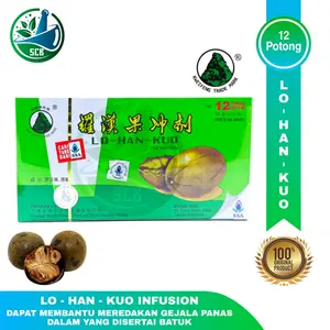 Lo Han Kuo Infusion Kotak ( Pereda Panas Dalam & Sakit Tenggorokan )