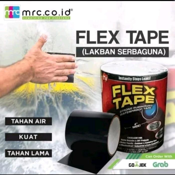 Gambar Flek Tape 4 Inch Isolasi Lakban Waterproof Tahap Air Sebaguna dari IMP INDONESIA Kota Administrasi Jakarta Selatan Tokopedia