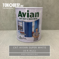 Gambar Cat Avian super white (0.9/klg) dari Teguh tokobesi Kota Bandung 1 Tokopedia