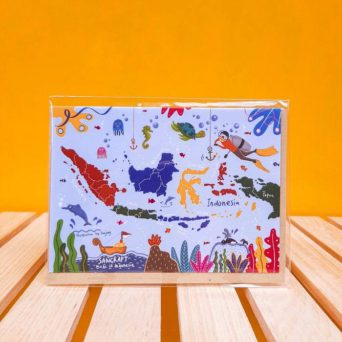Gambar SANCRAFT - Kartu Ucapan Indonesia dari SANCRAFT ID Kota Administrasi Jakarta Timur Tokopedia