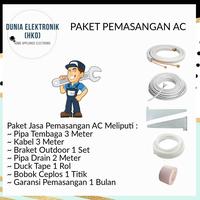 Gambar Jasa Pasang AC 1/2 - 1 PK dari Dunia Elektronik Mall Kota Bekasi 1 Tokopedia