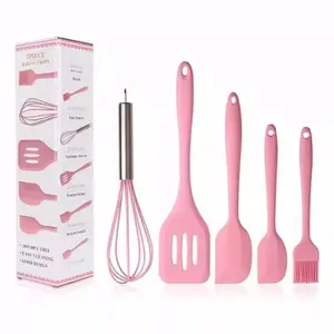 Spatula Silikon Easy Baking/Spatula Silikon Set 5pcs/Spatula Silikon