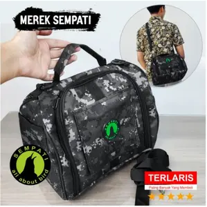 TRAVEL POUCH SUGAR GLIDER TAS TRAVEL CAGE MINI BAWA SANGKAR BURUNG