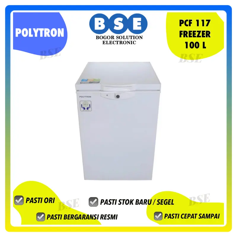 FREEZER 100 LITER POLYTRON | PROMO CHEST FREEZER | PCF 117 | PCF117 0