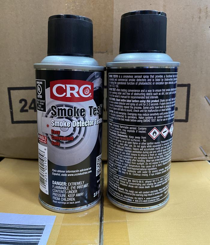 Gambar Crc smoke test smoke check smoke detector tester dari Cahaya mulia kimia Kota Administrasi Jakarta Barat Tokopedia