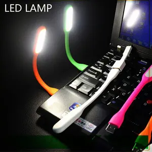 Lampu USB LED light Fleksible Portable Senter Sikat baca stick lamp