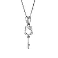 Gambar Kitten Key Pendant - Kalung Crystal by Her Jewellery - White Gold dari Her Jewellery Kota Administrasi Jakarta Pusat 2 Tokopedia