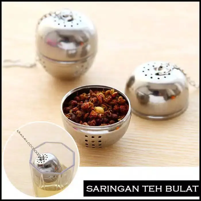 Saringan teh stainless (Premium)