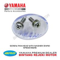 Gambar BAUT, SCREW, PAN HEAD WITH WASHER (54P2) 97602-05216 dari Yamaha Bintang Rejeki Motor Kab. Bandung 2 Tokopedia