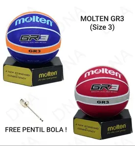 Bola Basket MOLTEN GR3 - Indoor/Outdoor (Size 3) - ORIGINAL