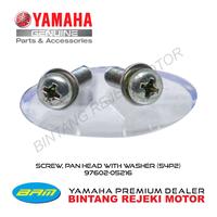 Gambar BAUT, SCREW, PAN HEAD WITH WASHER (54P2) 97602-05216 dari Yamaha Bintang Rejeki Motor Kab. Bandung 1 Tokopedia