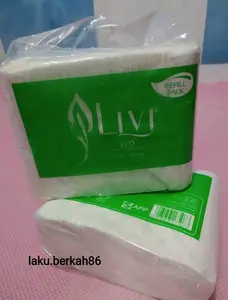 Tissue LIVI ECO Facial Refill 600s