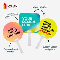 Gambar WELLEN PRINT - Cetak Kipas Souvenir Organisasi Perusahaan Event Custom Gambar / Desain Hand Fan Kipas Tangan Souvenir Event / Marketing Tools dari WELLEN PRINT OFFICIAL Kota Administrasi Jakarta Selatan 3 Tokopedia