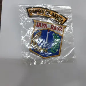 Logo bordir bedge bet pemprov DKI satu set kota tangerang dan kota tangerang selatan