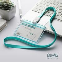 Gambar Bantex Transparent ID Card Holder Lanyard Landscape Sky Blue #8867 23 - Sky blue dari Bantex Indonesia Kab. Bogor 1 Tokopedia