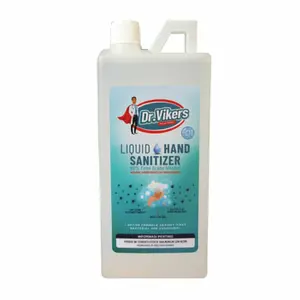 Dr Vikers 1 Ltr 80% Alkohol Hand Sanitizer Cair