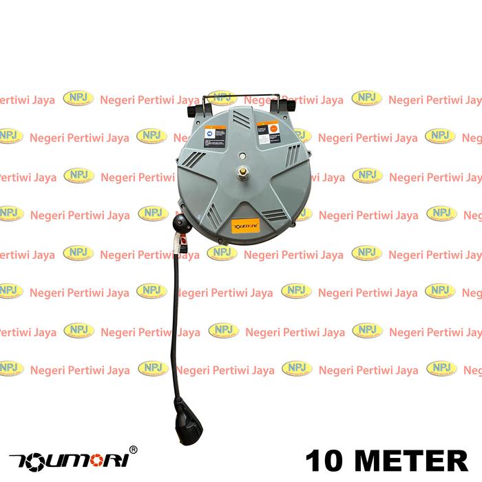 Gambar Toumori Cord Reel 10 Meter 3 X 0.75 mm - Kabel Roll Gantung dari negeripertiwijaya Kota Administrasi Jakarta Barat Tokopedia