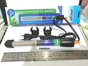 Pemanas air aquarium heater 100 watt aquarium Yang/Jingye Yp 100W