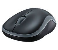 Gambar Logitech Wireless Mouse M185 - Merah dari JnJ Online Kota Administrasi Jakarta Pusat 3 Tokopedia