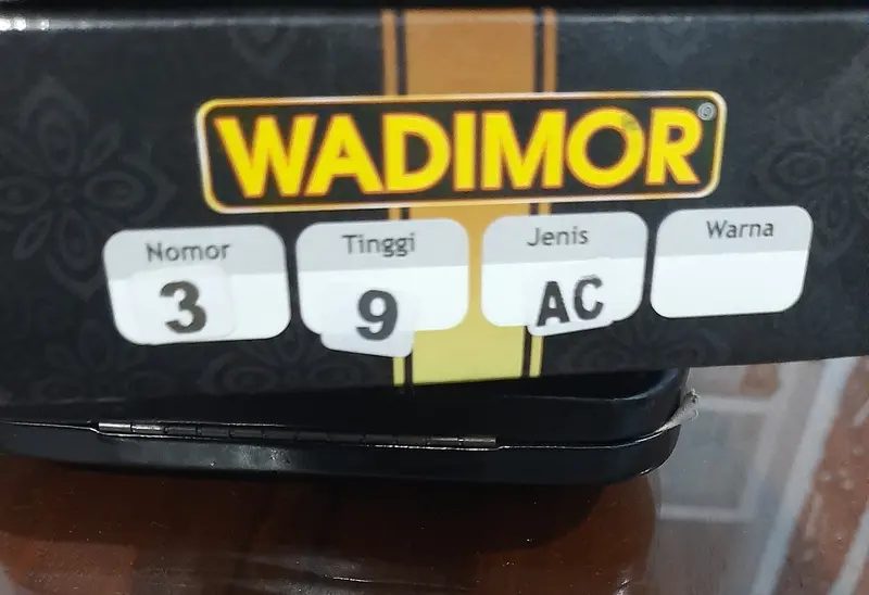 Peci songkok hitam Wadimor anak nomor 3 tinggi 9 AC 2