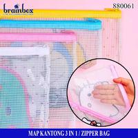 Gambar Zipper Bag Map Plastik Kartun Resleting Map Serbaguna Kantong Serbagun - Duck 3 Pcs dari Brainbox Car and Home Kota Batam 3 Tokopedia