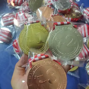 Medali Custom / Medali Emas / Medali kejuaraan