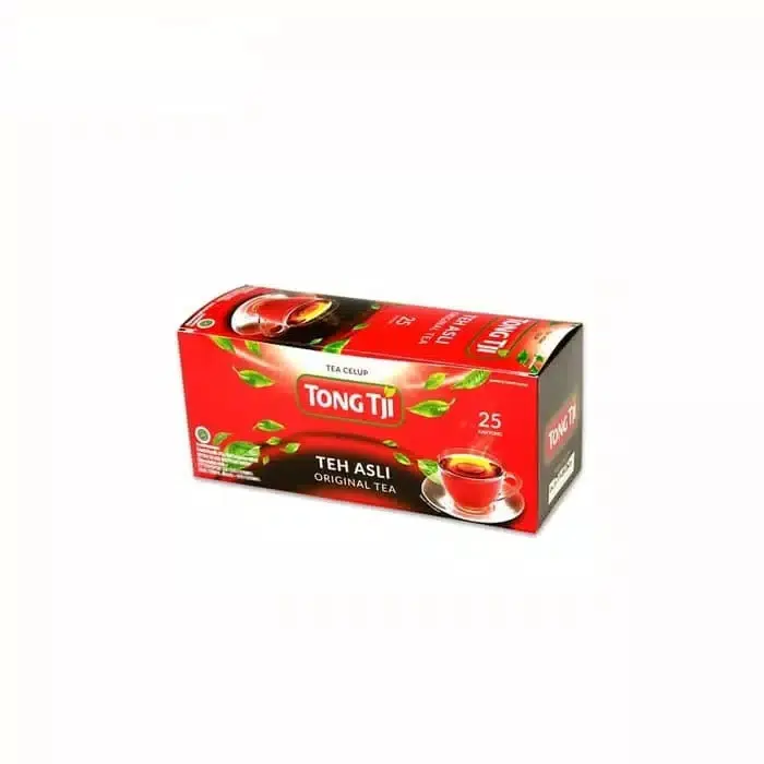 tong tji teh asli black tea 25's
