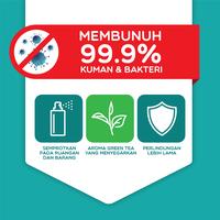 Gambar NORVUS Air Disinfectant Spray Aerosol 550ml - PROMO Bundling 2 LA & GT dari Norvus Indonesia Kota Administrasi Jakarta Barat 2 Tokopedia