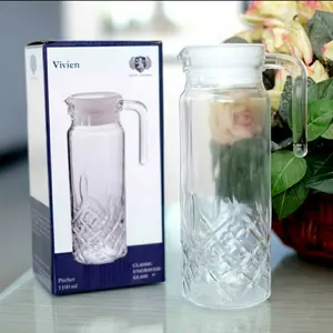 Saint Thomas Glass Pitcher Water Jug Tempat Minum Gelas