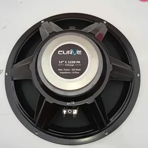 Curve Speaker Fullrange 12 Inch Curve 1230 PA Model HIFI 350 Watt 8 Ohm Diameter 36mm Karakter Vokal