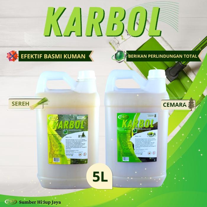 Gambar karbol wangi 5 liter dari Sumber Hidup Jaya Kota Denpasar Tokopedia