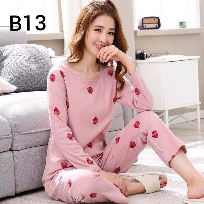 Gambar Piyama Import Baju Tidur Import Setelan Piyama dari ada shop888 Kota Bekasi 2 Tokopedia