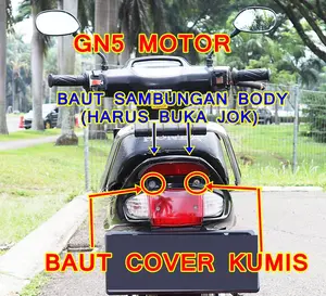 BAUT 1 SET UNTUK COVER KUMIS & SAMBUNGAN BODY ASTREA GRAND SABIT